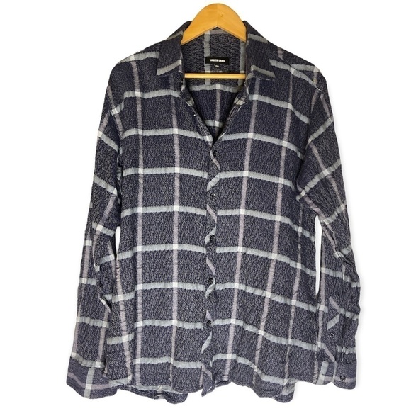 Jared Lang Long Sleeve Cotton Button Down Size XXL - Picture 1 of 6